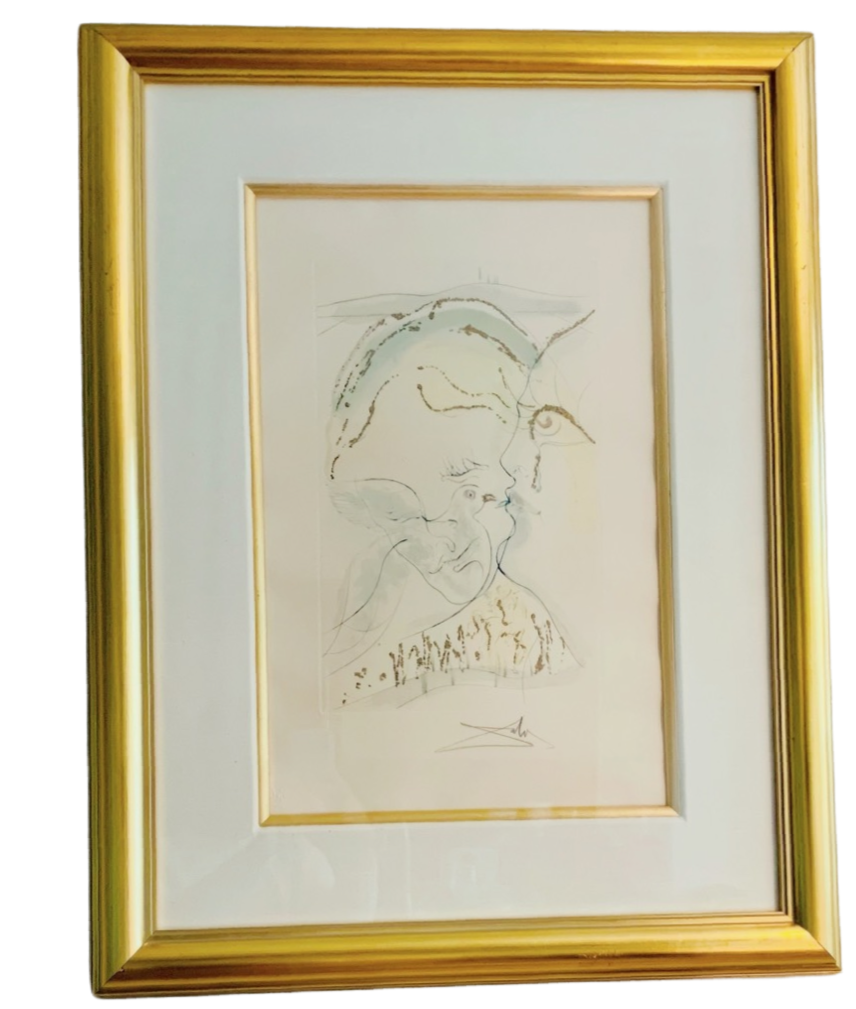 Salvador Dali Kiss Of The Dove Exclusive Edition