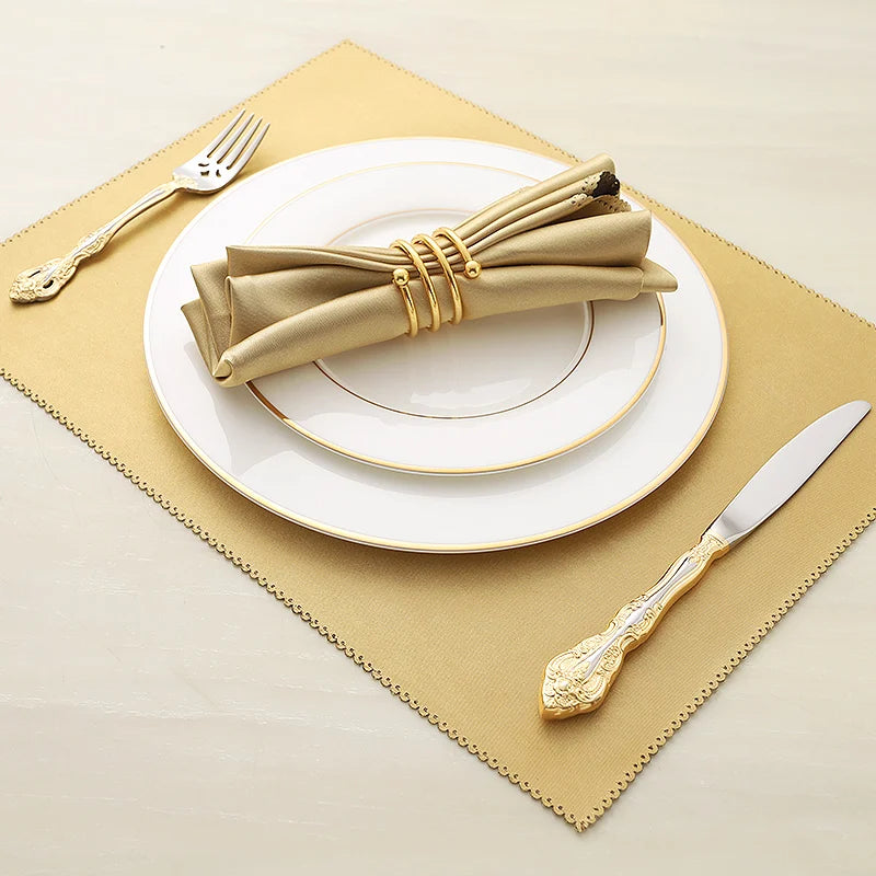 Luxury Gold Silver Spoon Set